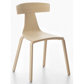 REMO WOOD stackable chair 1415-20