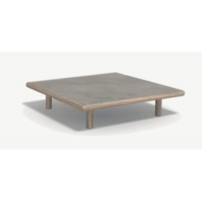 EDEN coffee table with stoneware top