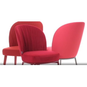 Židle ROSE 03915 L plisovaná