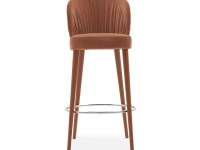 Barová židle ROSE 03080 plisovaná - 2