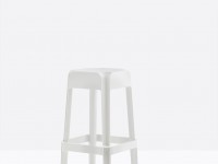 High bar stool RUBIK 580 DS - white - 3
