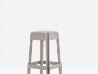 High bar stool RUBIK 580 DS - light brown - 3