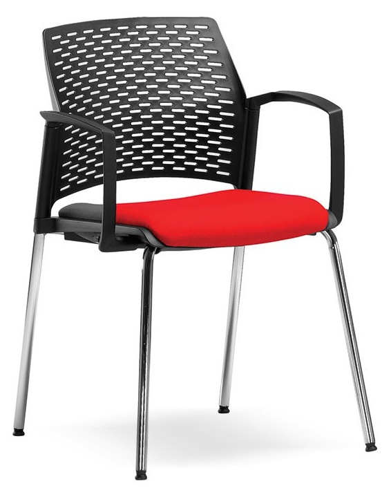 Levně RIM - Jednací židle REWIND RW 2102 s čalouněným sedákem