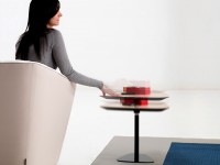 Konferenční stolek ROCK - skleněná deska - 3