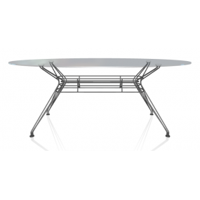 Outdoorový oválný stůl SANDER, 200/250x106/116 cm