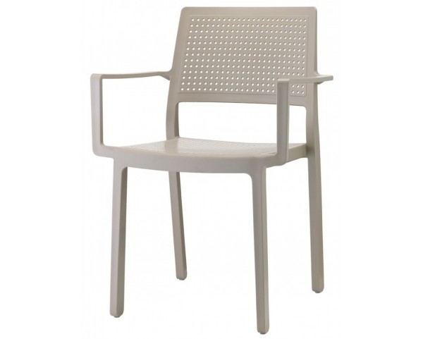 EMI chair with armrests - beige