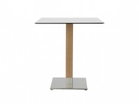 Table base TIFFANY NATURAL with square base - height 73 cm - 3