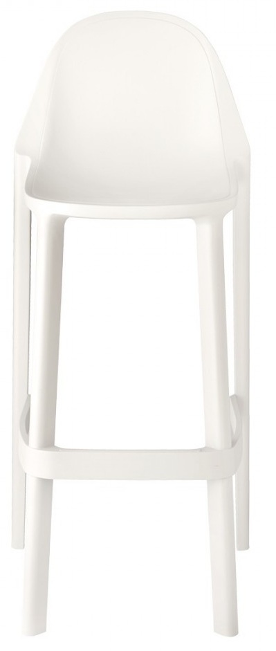 Levně SCAB - Barová židle PIU vysoká - bílá