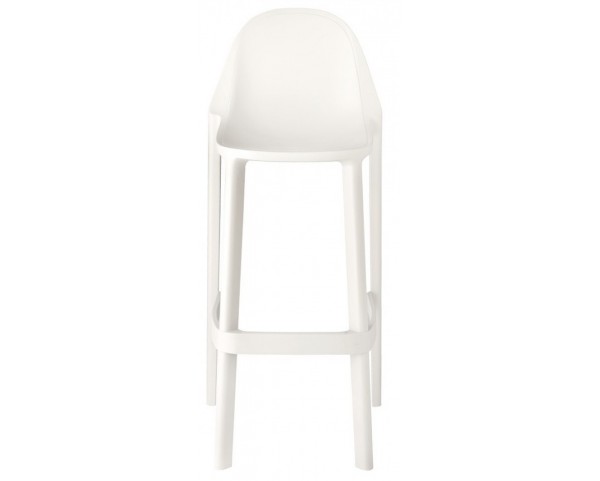 Barová židle PIU vysoká - bílá
