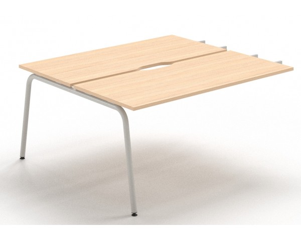 Dvoumístný přídavný stůl ke skříňce ROUND 140x164 cm