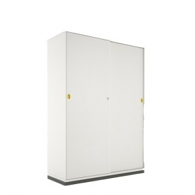 Cabinet PRIMO with sliding doors, 120x45x165 cm