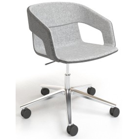 TWIST&SIT chair SDA013 with aluminium cross
