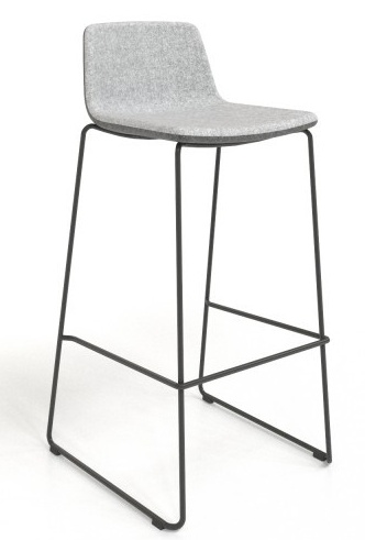 Levně NARBUTAS - Barová židle TWIST&SIT s ližinovou podnoží