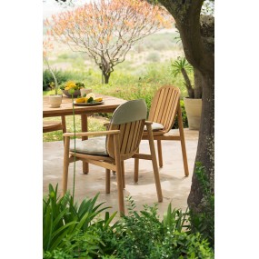 TWINS 6041 chair with upholstered seat and backrest