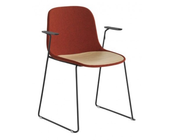 SEELA S314 chair, upholstered