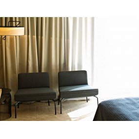 Lounge židle SERIE 50 - kovová podnož