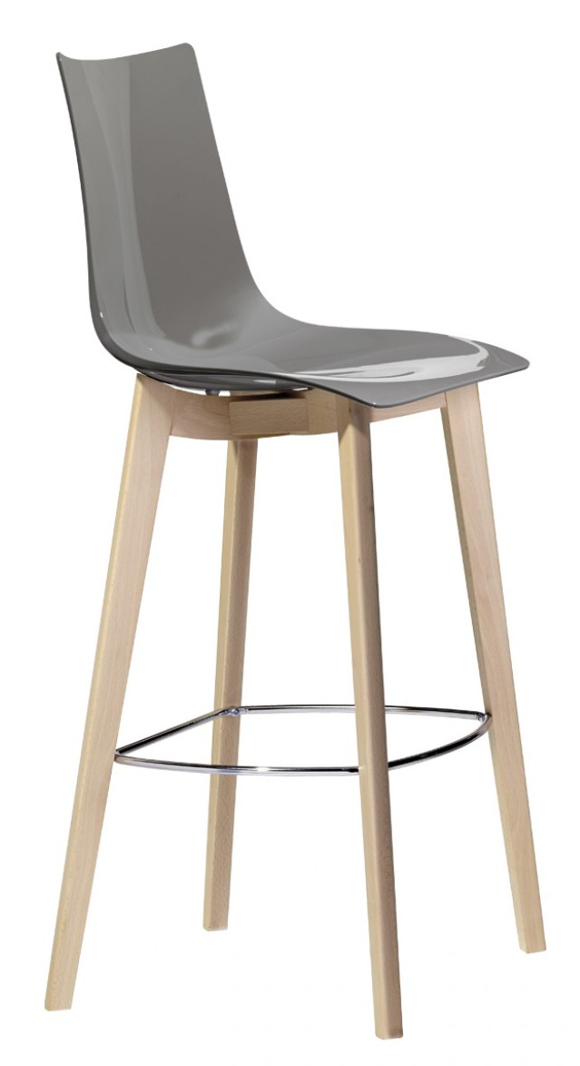 Levně SCAB - Barová židle ZEBRA ANTISHOCK NATURAL, různé velikosti