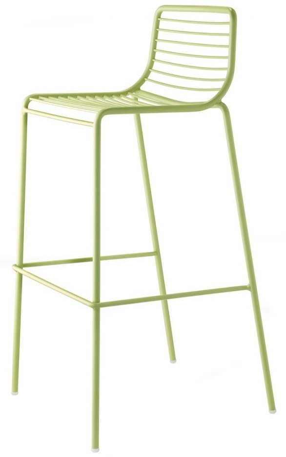 Levně SCAB - Barová židle SUMMER vysoká - zelená