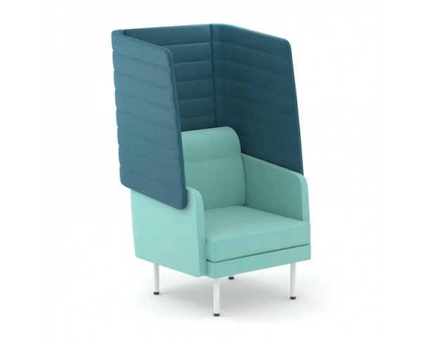 ARCIPELAGO armchair with high back
