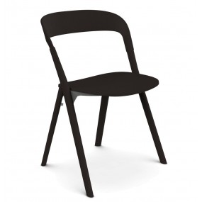Chair PILA - dark brown