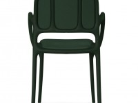 Čalúnená stolička MILA - zelená - 3