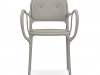 Čalouněná židle MILA - béžová - 2