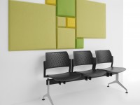 Wall-mounted acoustic panel SILENT BLOCK S60 - 2
