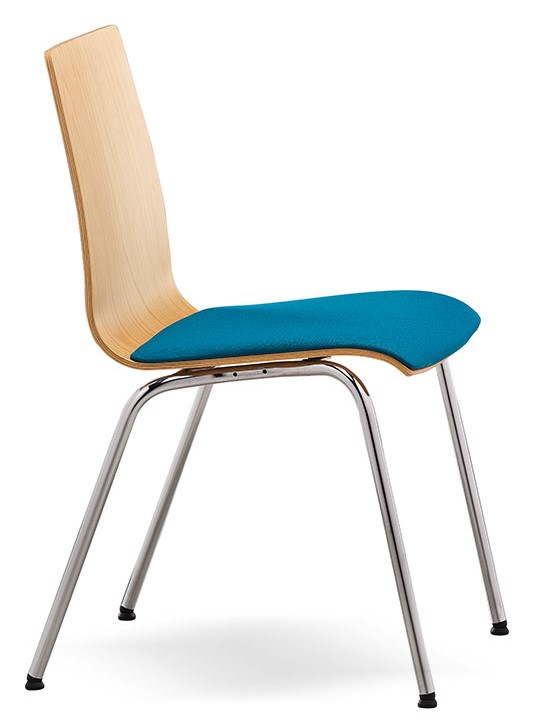 Levně RIM - Židle SITTY 4102 s čalouněným sedákem