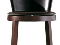 Barová židle SELLA čalouněná, nízká - 2