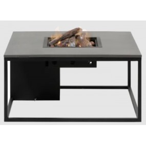 Table with gas fireplace COSILOFT 1000x1000 mm
