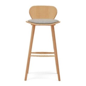 Bar stool EDELWEISS 298 - with upholstered seat