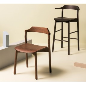 Židle YUMI - dřevěná
