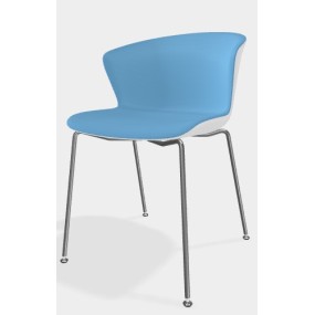 Chair KICCA PLUS two-colour