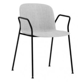 RELIEF chair - upholstered with armrests