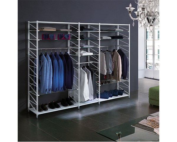 Shelving system SOCRATE PARETE XIII.