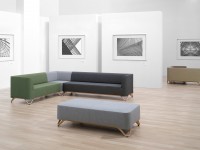 Modular sofa set SOFTBOX metal base - 3