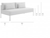 Modular sofa MODULAR 4 SOLANAS - 3
