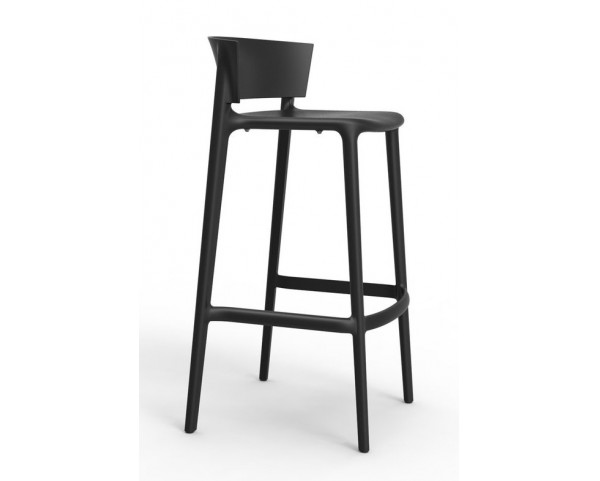 Barová stolička AFRICA - čierna
