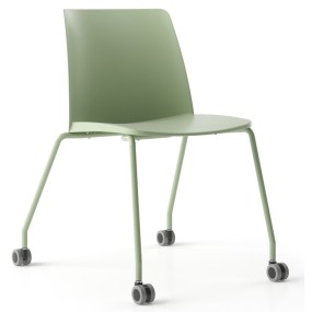 Chair POLYTONE-L SPL011 with wheels