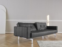 Folding sofa SPLITBACK CHROME with armrests - 2