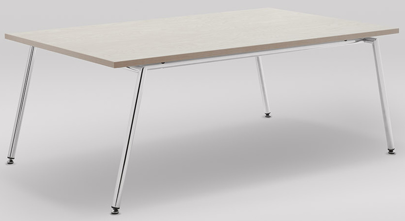 MARBET STYLE - Konferenční stolek FIN D s chromovou podnoží - 120x70 cm