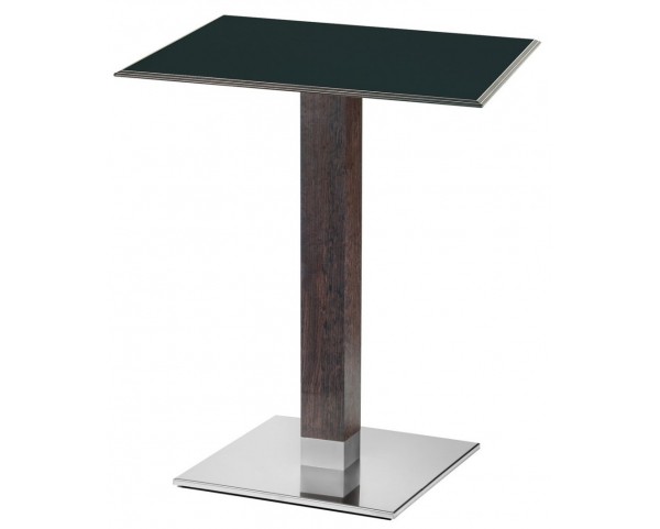 Table base INOX 4441 beech - height 73 cm
