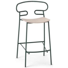 Barová židle GENOA STOOL MET