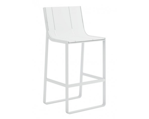 Barová židle FLAT s vysokou opěrkou
