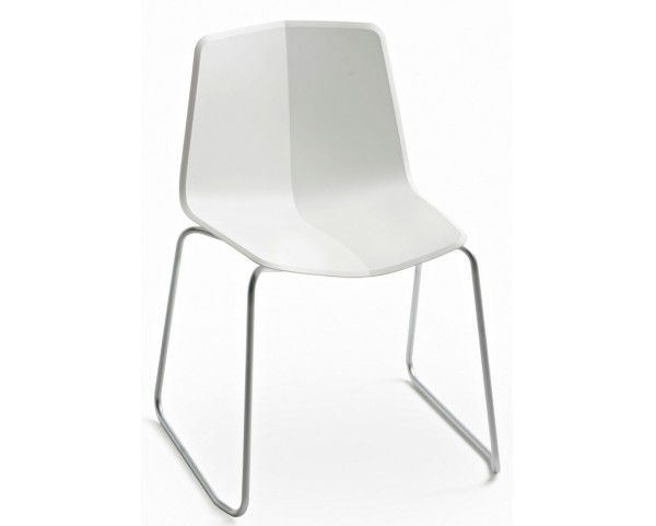 Plastová židle STRATOS 1050 s ližinovou podnoží