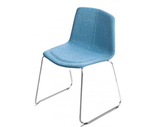 Čalouněná židle STRATOS 1051 s ližinovou podnoží