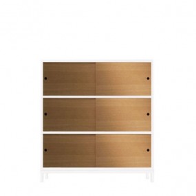 Chest of drawers SAPPORO 3 shelves