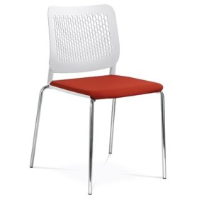 WAIT SUA100 chair with upholstered seat