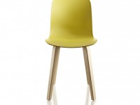 Chair SUBSTANCE with wooden base - 3