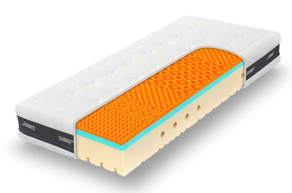 Levně TROPICO - Komfortní antialergenní matrace s paměťovou pěnou SUPER FOX VISCO